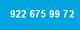 922 675 99 72 922 675 99 72